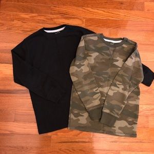 2 Thermal Long Sleeve Tees